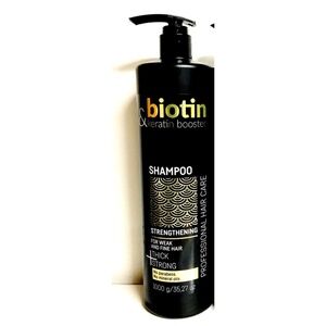Biotin & Keratin Booster Strengthening Shampoo for Weak and Fine Hair 35.27 oz